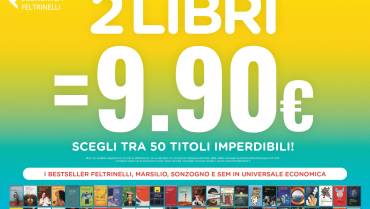 Economica Feltrinelli: 2 libri a 9,90€