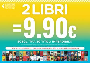 Economica Feltrinelli: 2 libri a 9,90€