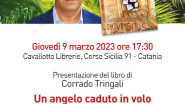 Presentazione del nuovo libro di Corrado Tringali “Un angelo caduto in volo”