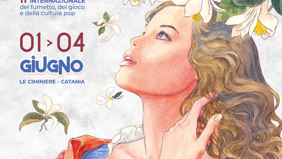 Saremo presenti all’11ª edizione di Etna Comics che si terrà dall’1 al 4 giugno 2023 presso “Le Ciminiere” di Catania.