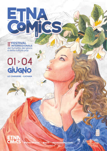 Saremo presenti all’11ª edizione di Etna Comics che si terrà dall’1 al 4 giugno 2023 presso “Le Ciminiere” di Catania.