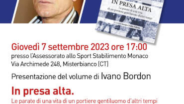 Presentazione del volume di Ivano Bordon “In presa alta”