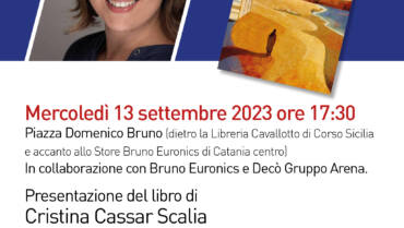 Presentazione del libro di Cristina Cassar Scalia “La banda dei carusi”, Einaudi.
