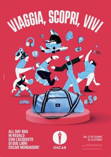 Viaggia, scopri, vivi – Oscar Mondadori ti regala l’esclusiva All Day Bag