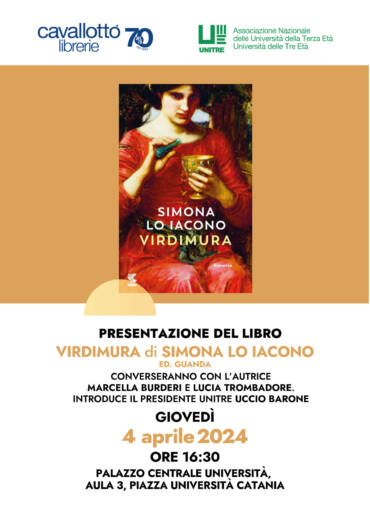 Presentazione del libro Virdimura di Simona Lo Iacono, Guanda