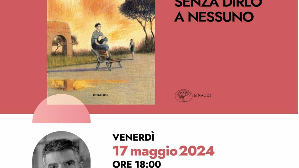 Giorgio Scianna presenta il suo libro “Senza dirlo a nessuno”, Einaudi.
