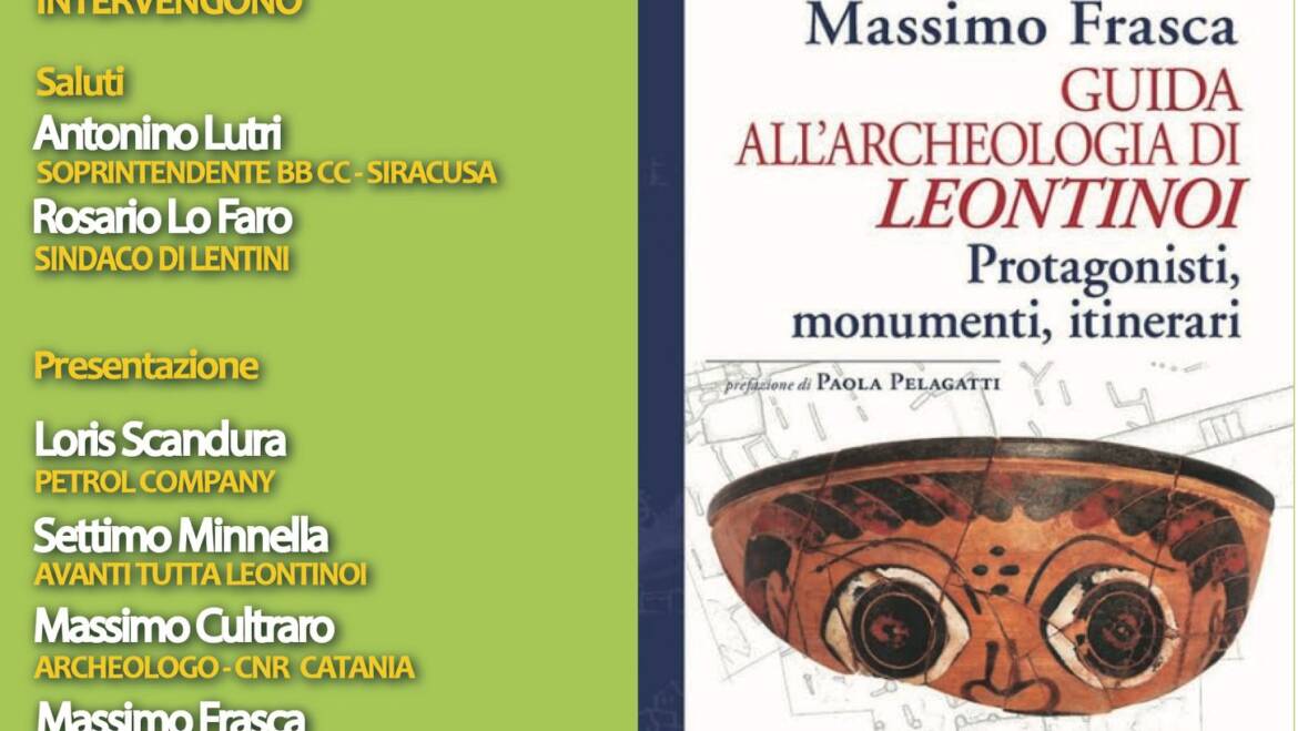 Presentazione del libro “Guida all’archeologia” di Leontino Massimo Frasca, Gangemi editore.