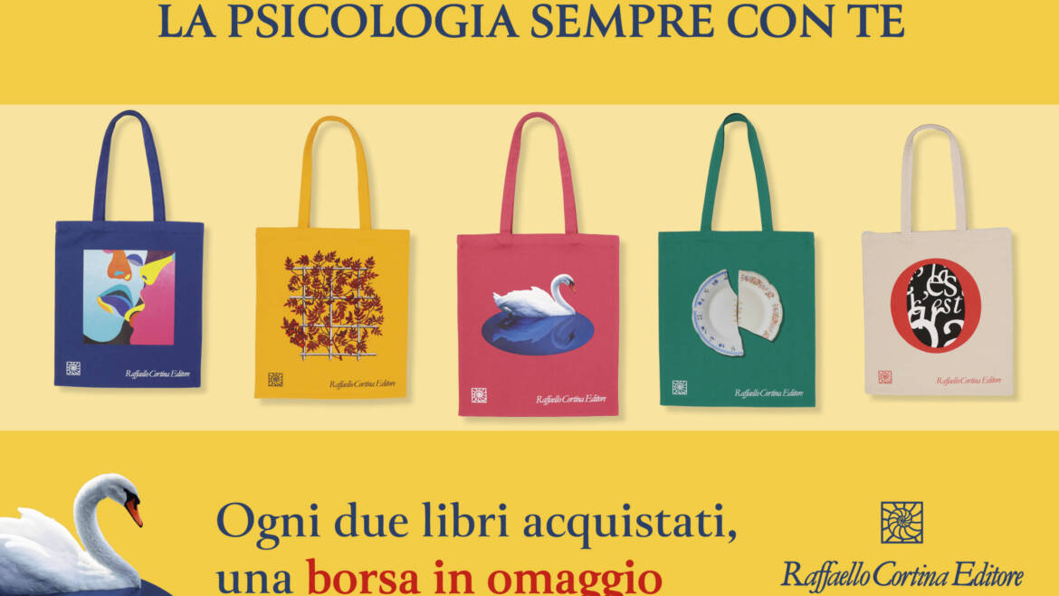 La psicologia sempre con te 2025 – Ogni 2 libri acquistati una borsa in omaggio