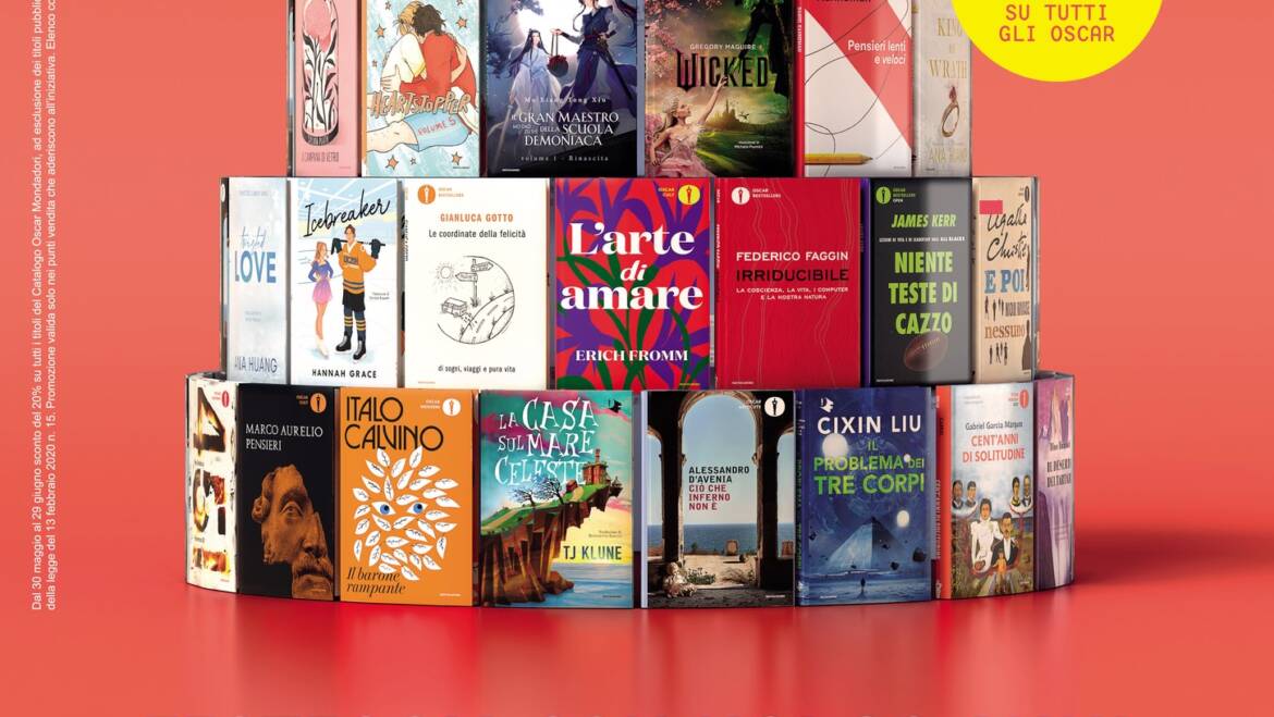 Festeggia con noi i 60 anni: il catalogo Oscar Mondadori scontato del 20%