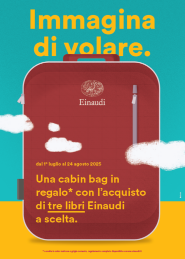 Immagina di volare – Una cabin bag in regalo con l’acquisto di tre libri Einaudi