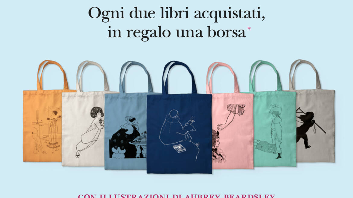 Gli Adelphi – Ogni 2 libri acquistati in regalo una borsa