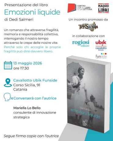 Presentazione di “Emozioni liquide” di Dedi Salmeri