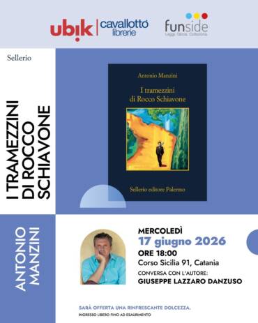 Presentazione del nuovo libro di Antonio Manzini, I tramezzini di Rocco Schiavone – 17 giugno 2026, Librerie Ubik Cavallotto, Corso Sicilia 91 (Catania)
