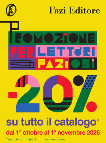 Promozione Fazi Editore: -20% su tutto il catalogo