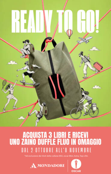 Ready to go! Con 3 libri Mondadori uno zaino in omaggio